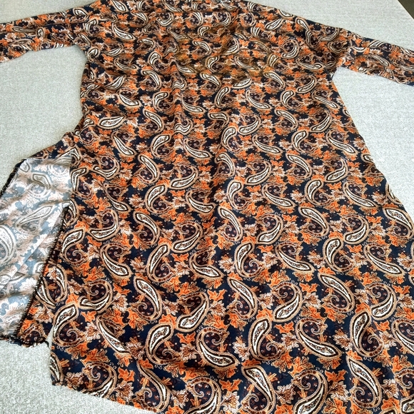 Boho Chic Paisley Kimono - Picture 7 of 7